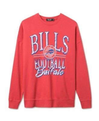 Junk Food Clothing Unisex Nfl Buffalo Bills Lateral Crew Fleece