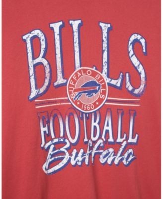 Junk Food Clothing Unisex Nfl Buffalo Bills Lateral Crew Fleece