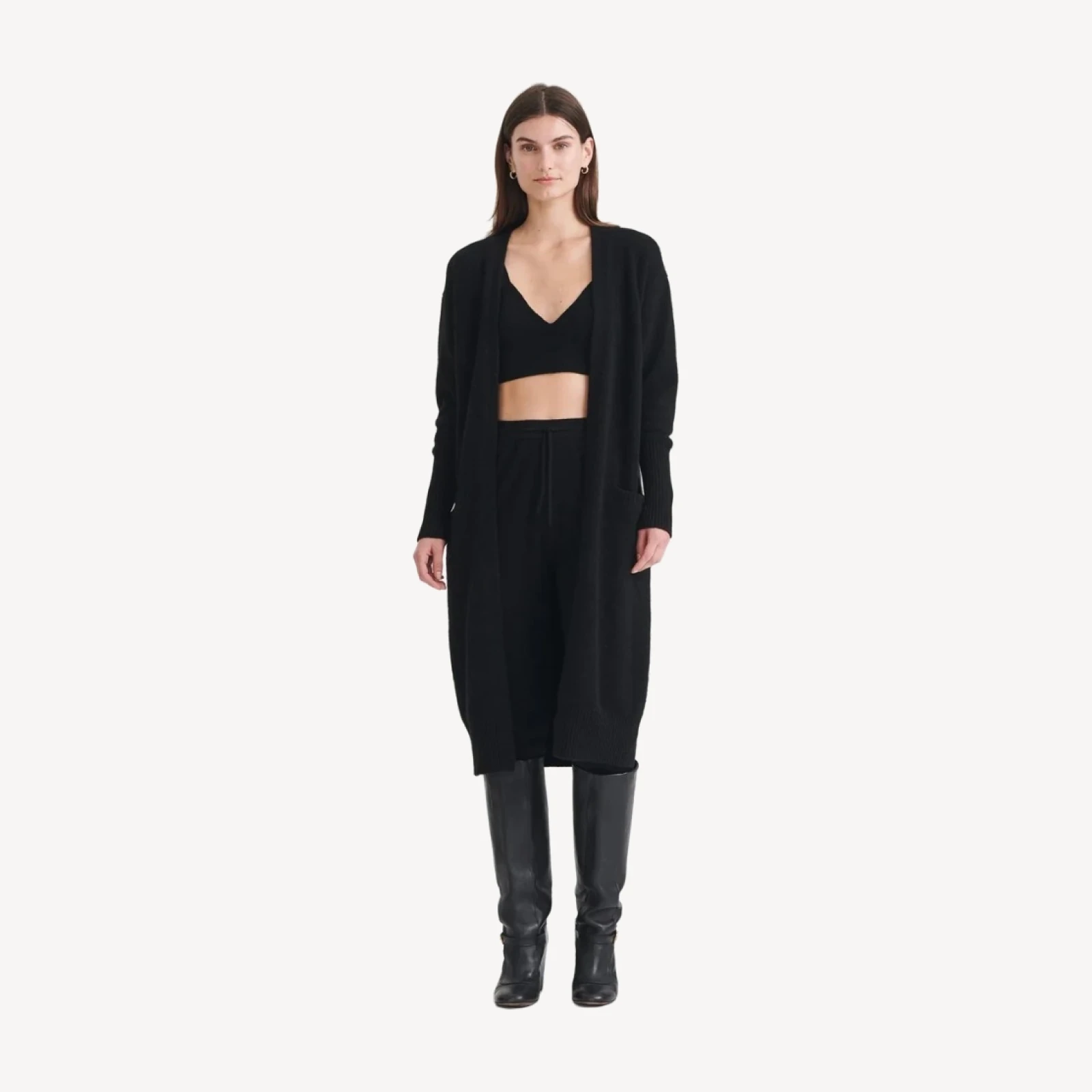 Luxe Cashmere Duster Cardigan