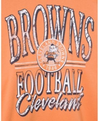 Junk Food Clothing Unisex Nfl Cleveland Browns Lateral Crew Fleece