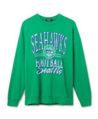 Junk Food Clothing Unisex Nfl Seattle Seahawks Lateral Crew Fleece