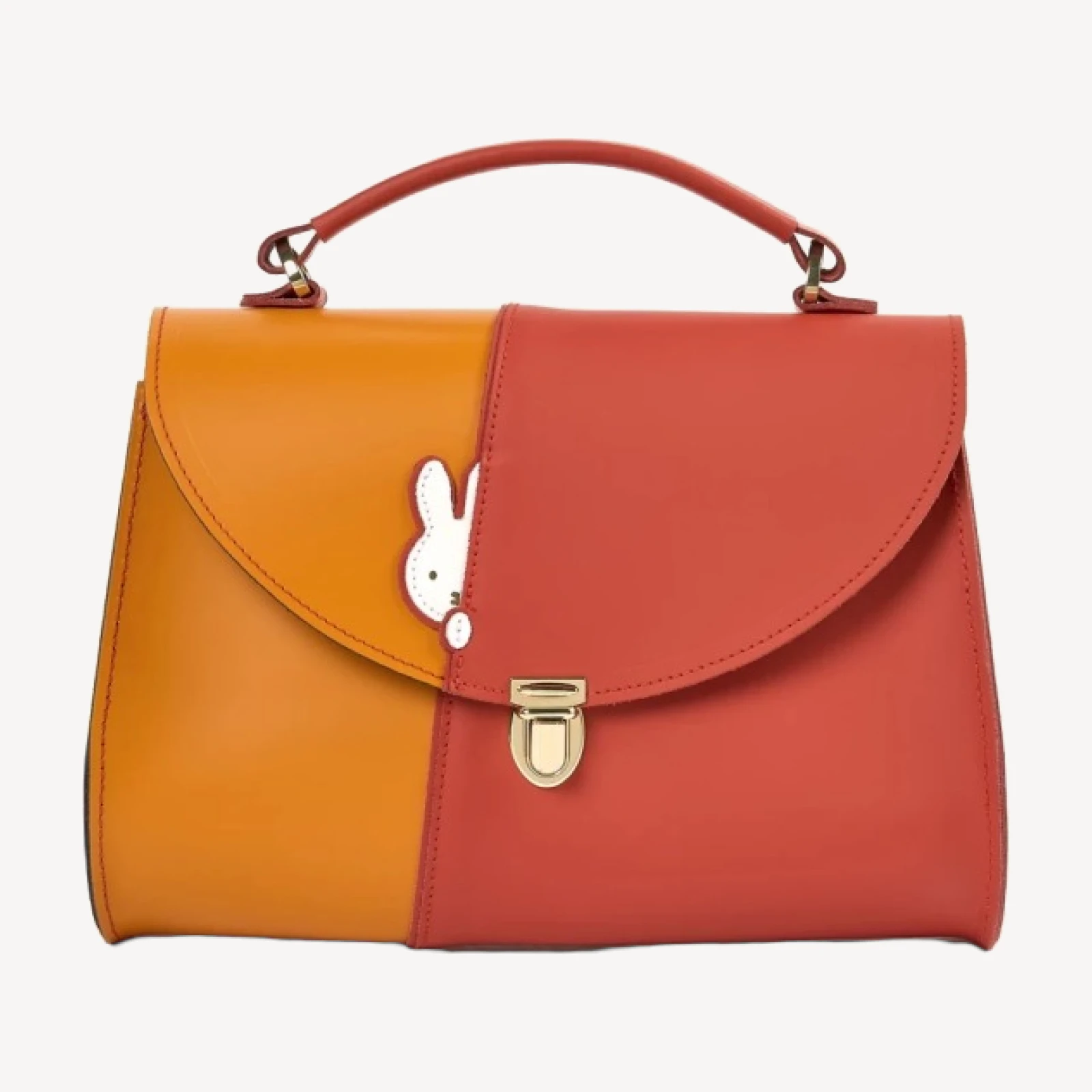 The Hiding Miffy Poppy - Carrot Orange, Windsor Tan & Brilliant White