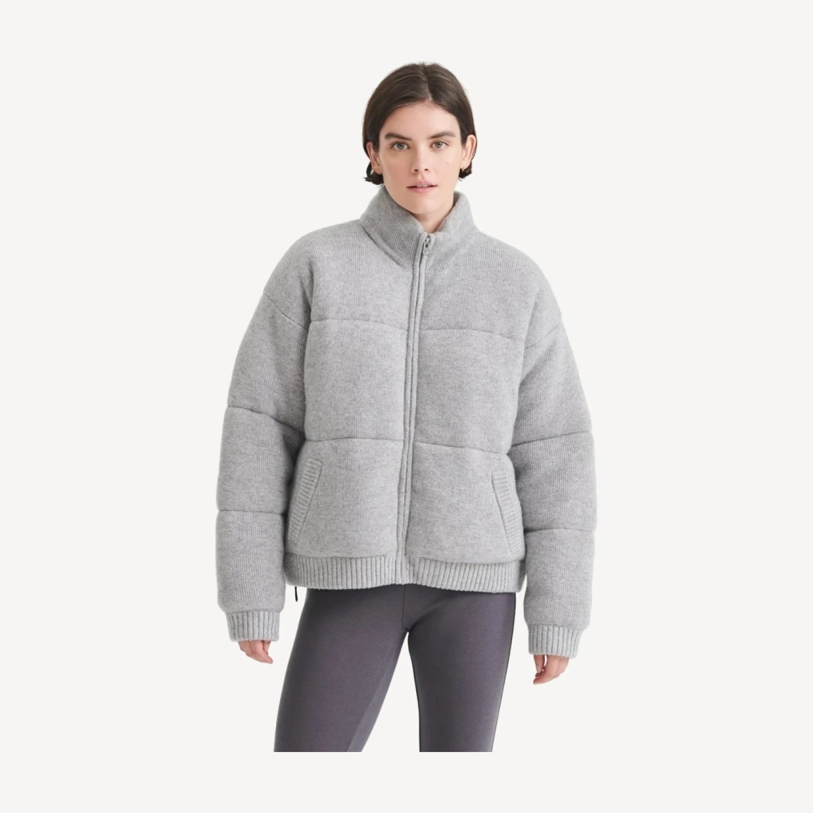 Merino Cashmere Puffer Jacket