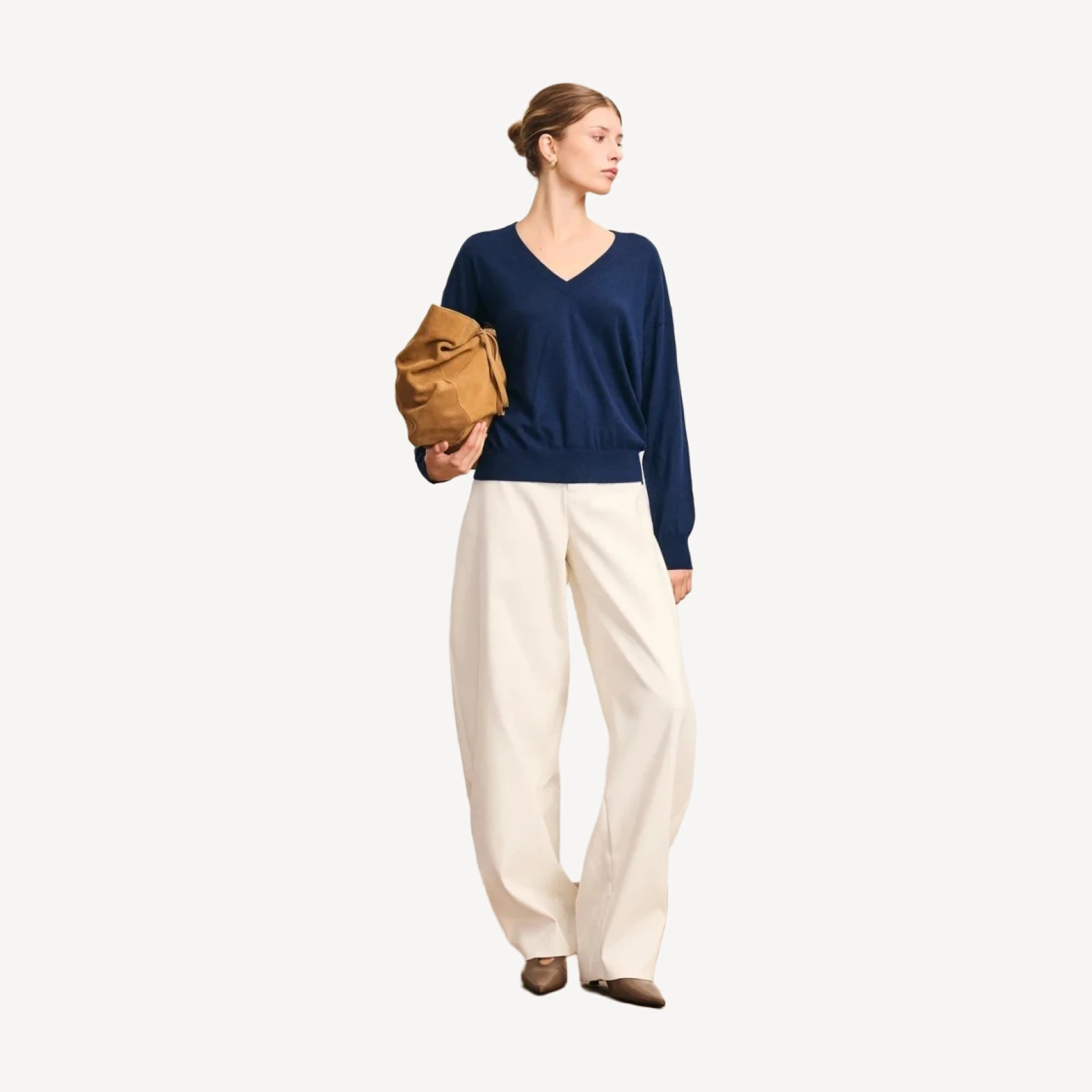 Super Fine Cashmere V-Neck