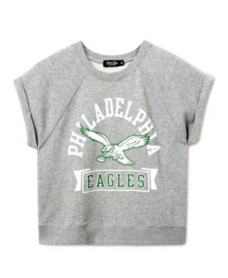 Junk Food Clothing Women's Nfl Philadelphia Eagles Raglan Fleece Tank