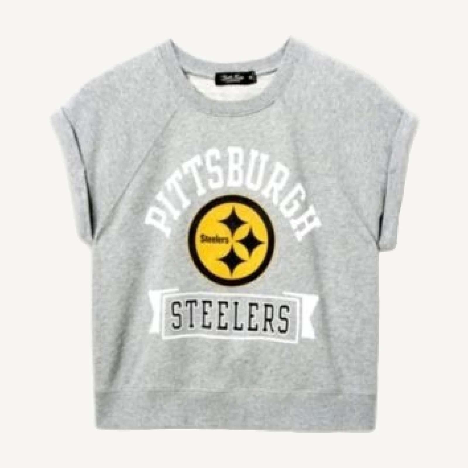 Junk Food Clothing Women's Nfl Pittsburgh Steelers Raglan Fleece Tank