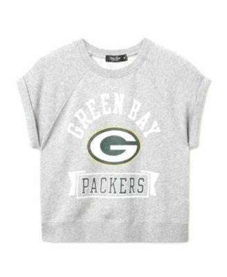 Junk Food Clothing Women's Nfl Green Bay Packers Raglan Fleece Tank