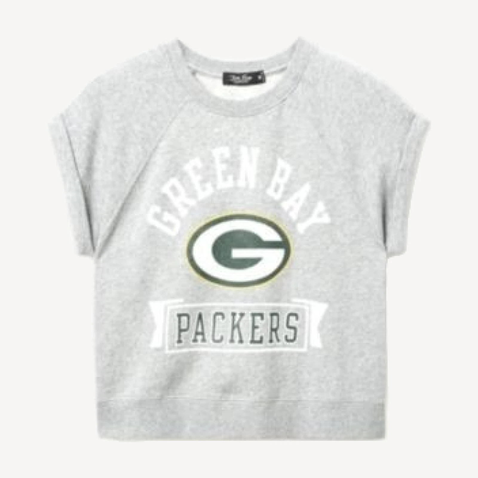 Junk Food Clothing Women's Nfl Green Bay Packers Raglan Fleece Tank