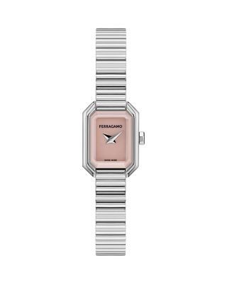 Ferragamo Crystal Petite Bracelet Watch, 15mm x 20mm