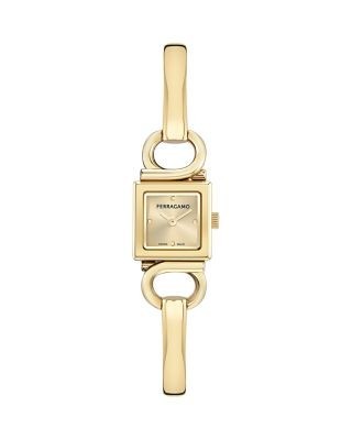 Ferragamo Gancio Evo Bangle Watch, 18mm