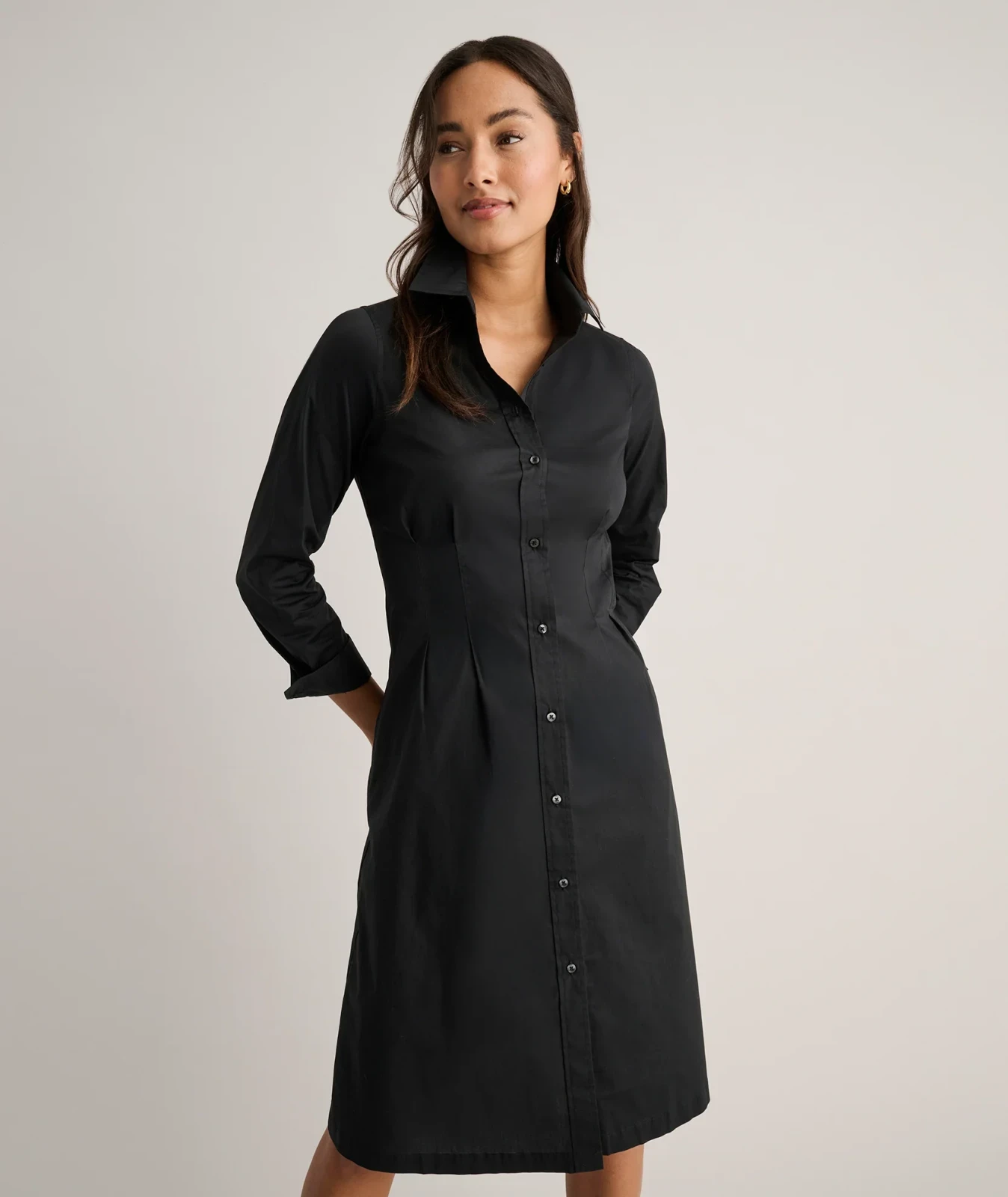 Stretch Cotton Milan Dress