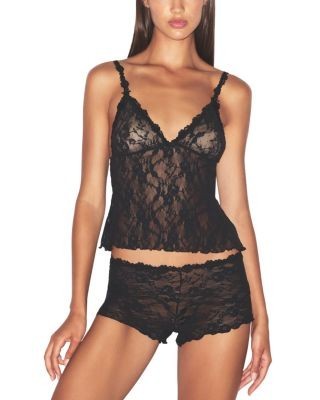 Skims Stretch Floral Lace Camisole Set