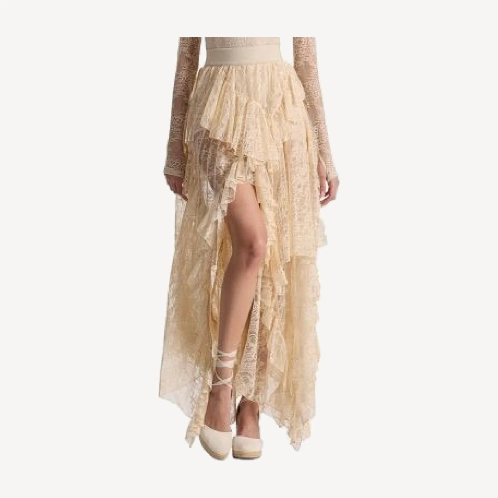 Alice and Olivia Karys High Low Skirt