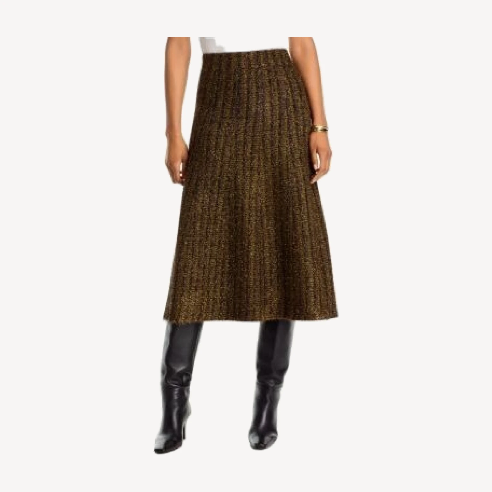Veronica Beard Esmeray Knit A Line Skirt