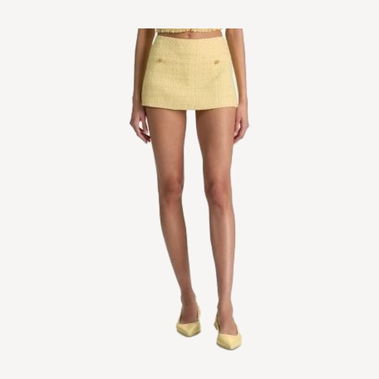 Alice and Olivia Mace Tweed Skort