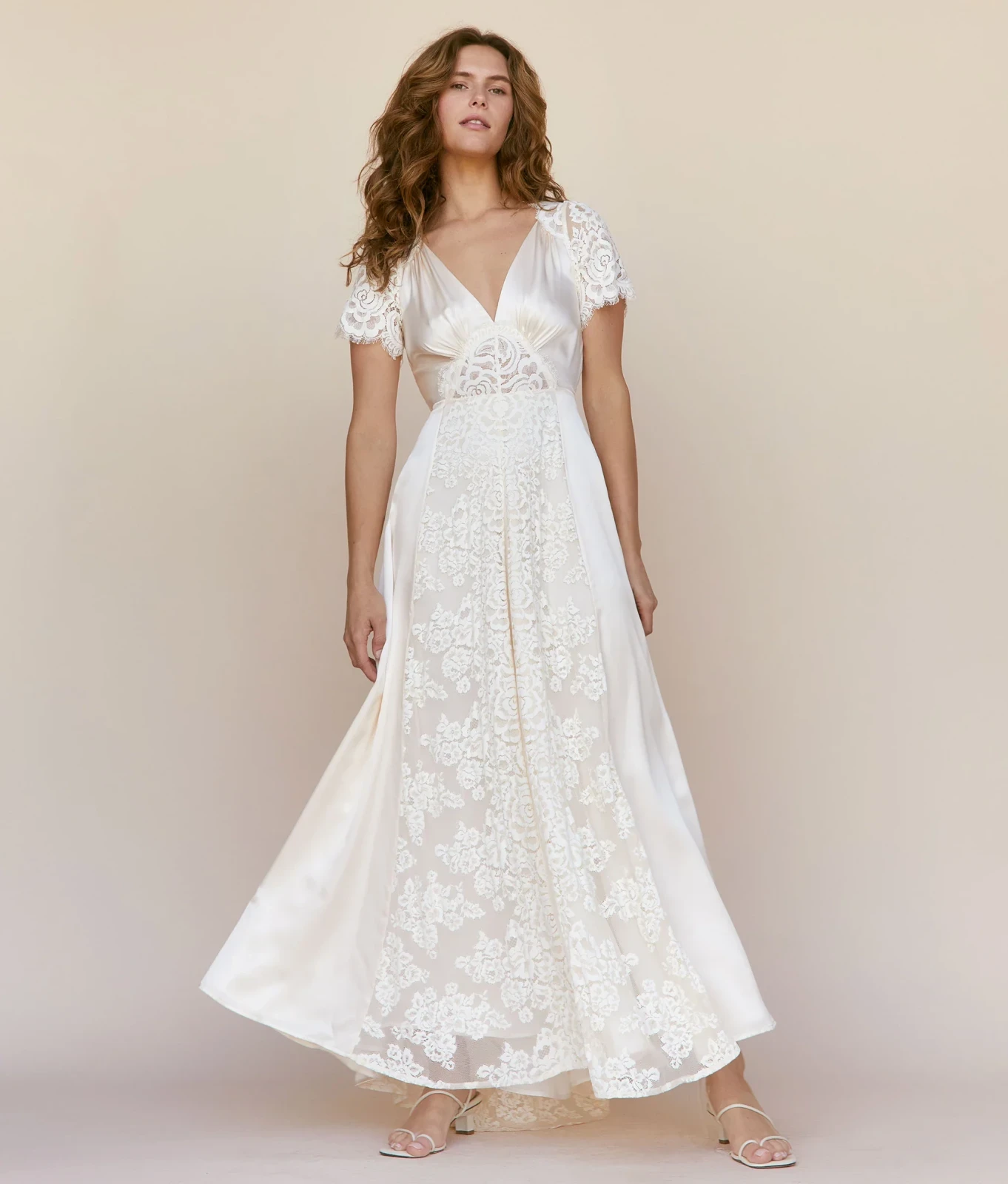 The Fitzgerald Dress | Pearl Silk