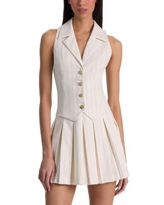Alice and Olivia Alicia Vest Dress