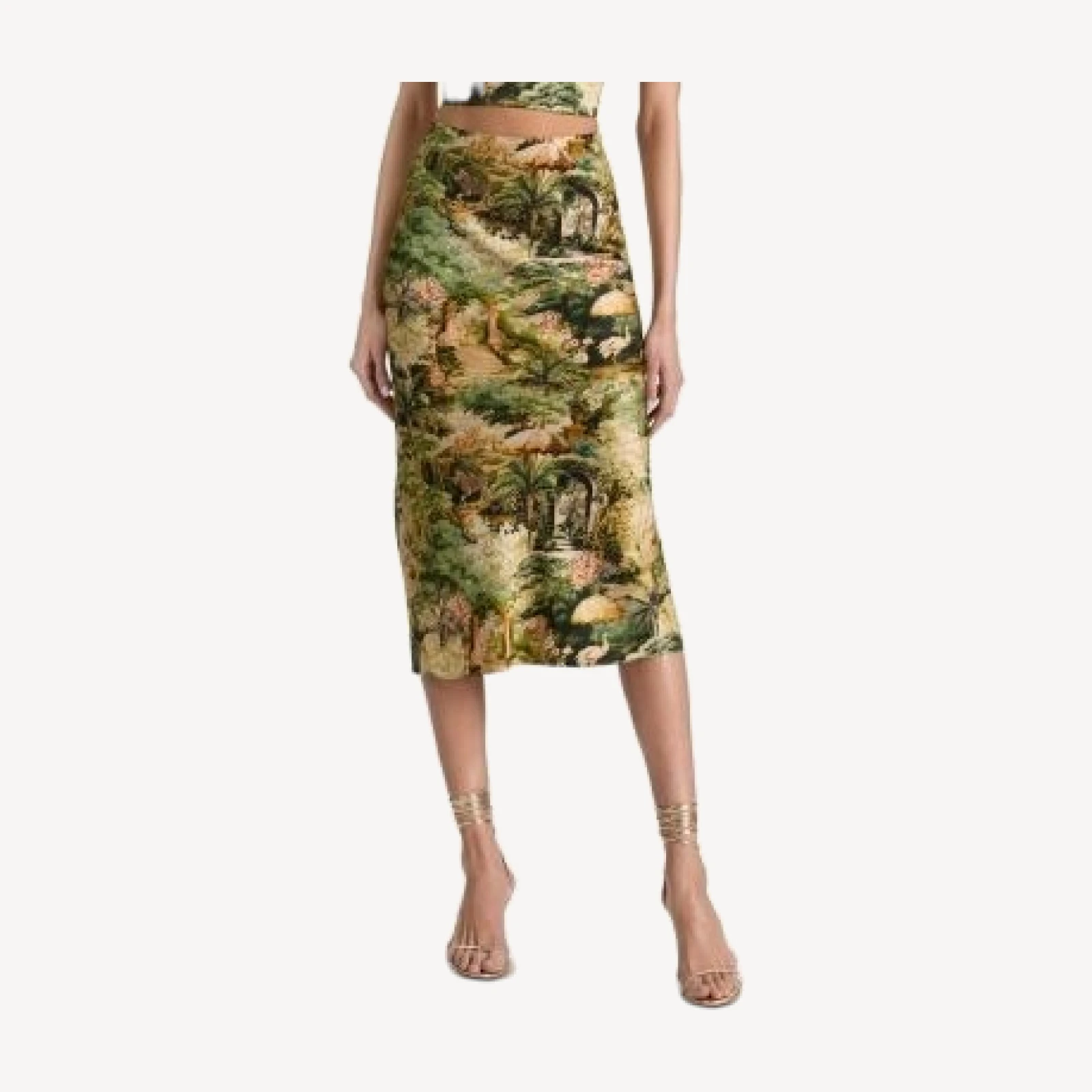 Alice and Olivia Maeve Slip Skirt