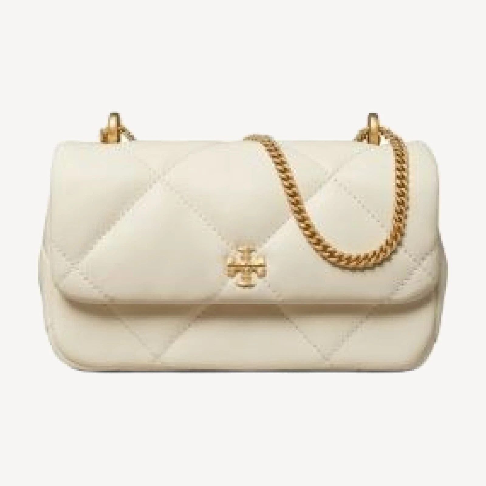 Tory Burch Kira Diamond Quilted Napa Leather Shoulder Bag