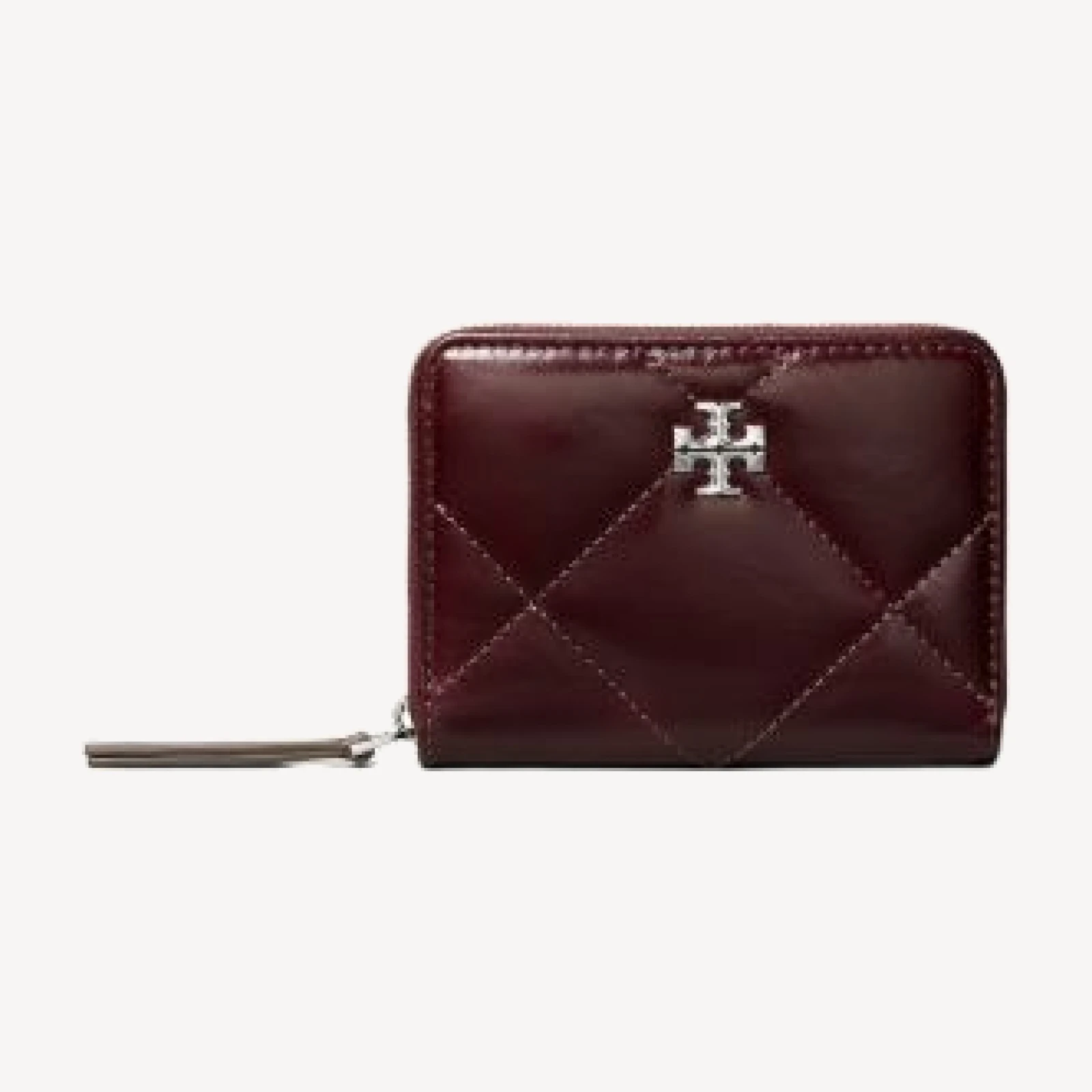 Tory Burch Kira Leather Diamond Quilted Wallet