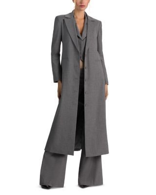 Alice and Olivia Irvin Slim Maxi Blazer