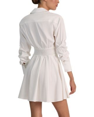 Alice and Olivia Edie Corset Button Down Dress