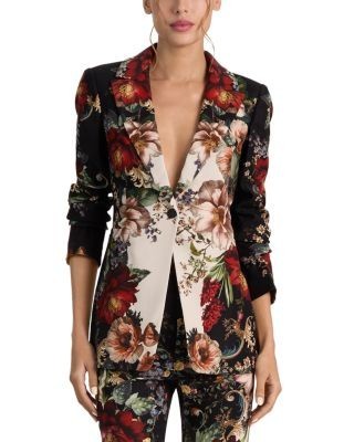 Alice and Olivia Breann Fitted Blazer