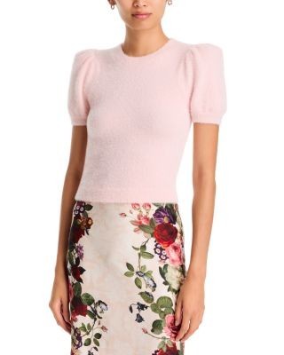 Alice and Olivia Ciara Crewneck Sweater
