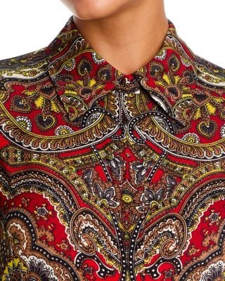Alice and Olivia Willa Bell Sleeve Top