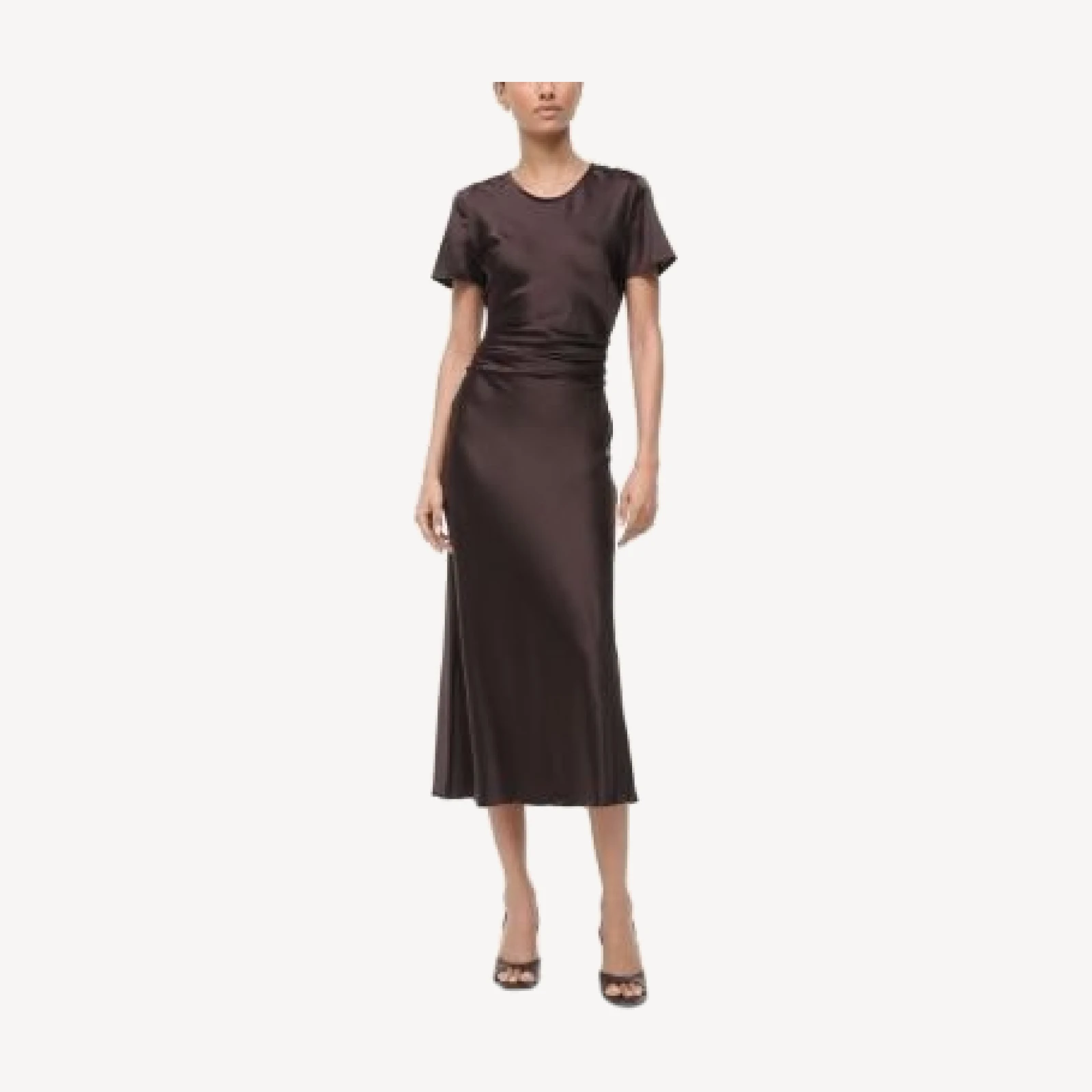 Staud Marcel Silk Blend Sheath Dress
