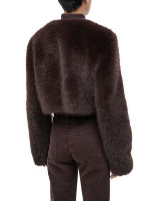 Staud Casimira Faux Fur Jacket