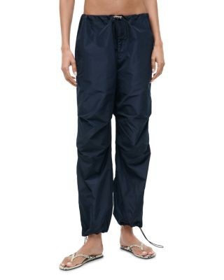 Staud Dash Silk Blend Drawstring Pants