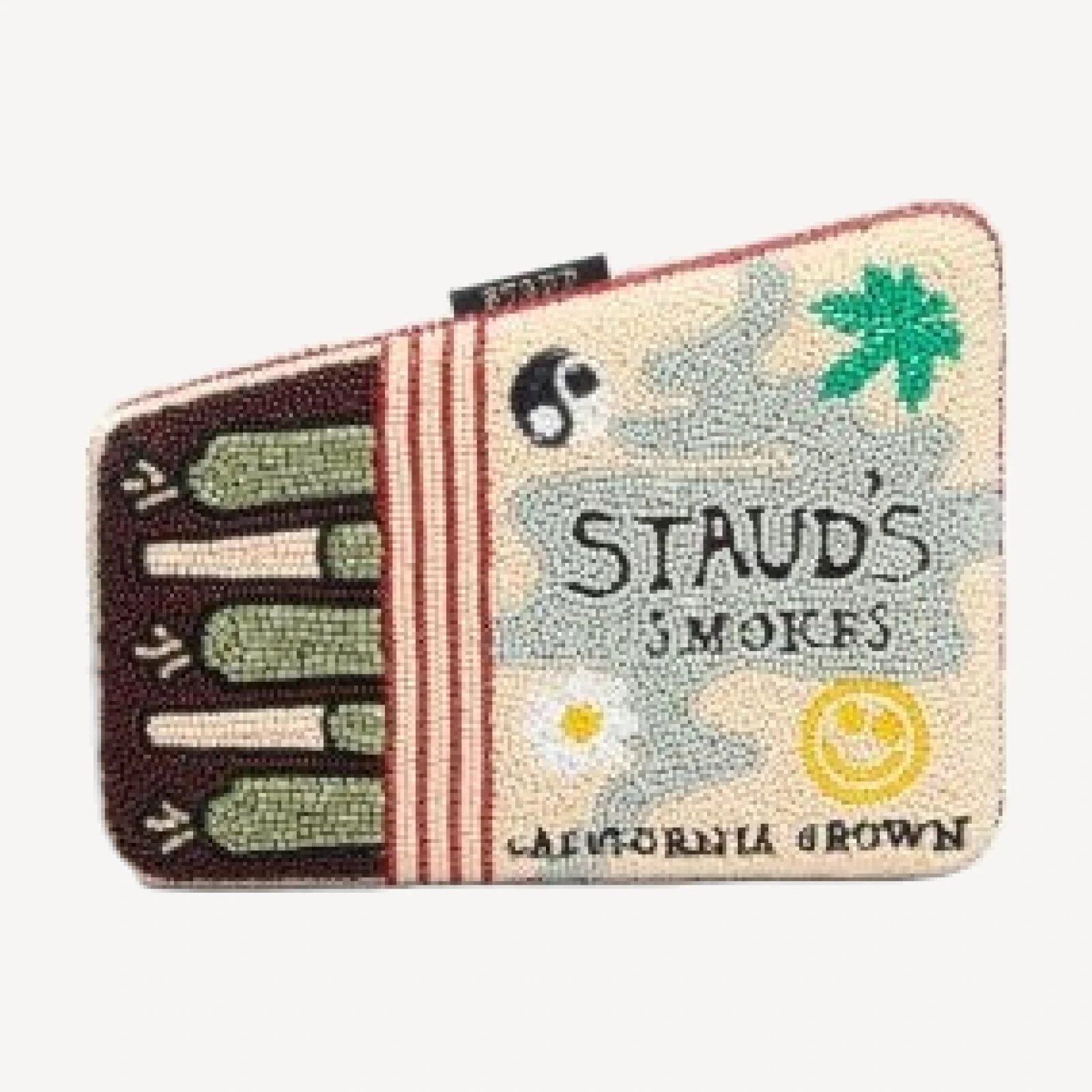 Staud Carmella Beaded Clutch