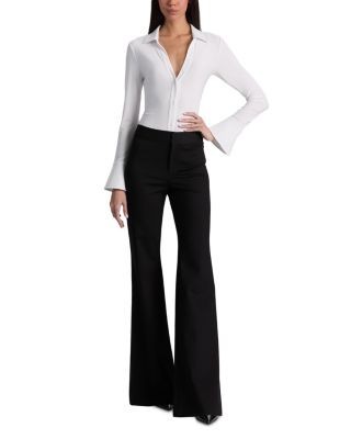 Alice and Olivia Freya Fitted Bodysuit