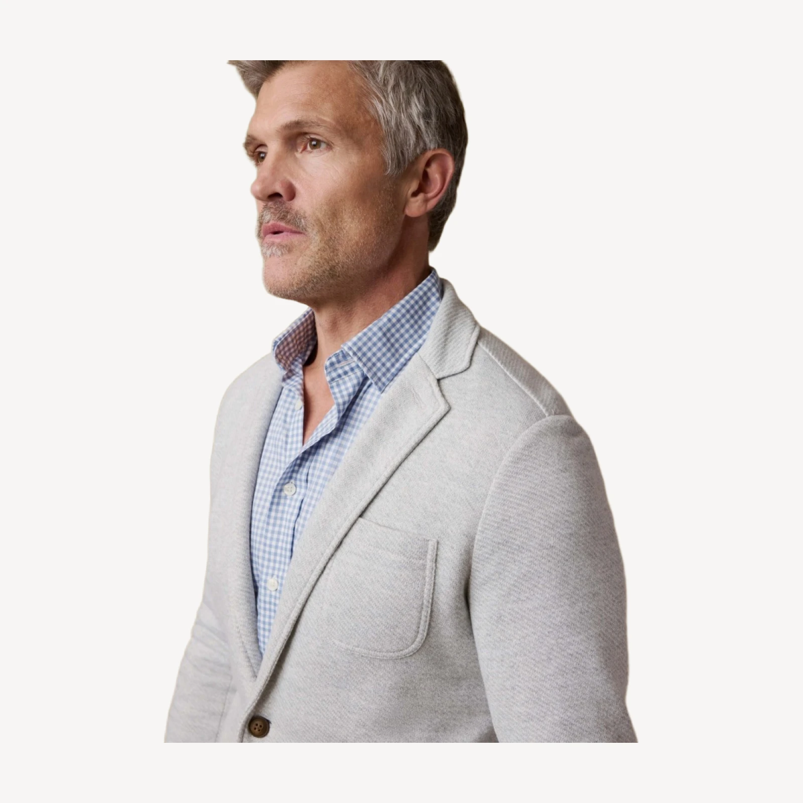 Inlet Knit Blazer (Tall) - Heather Grey