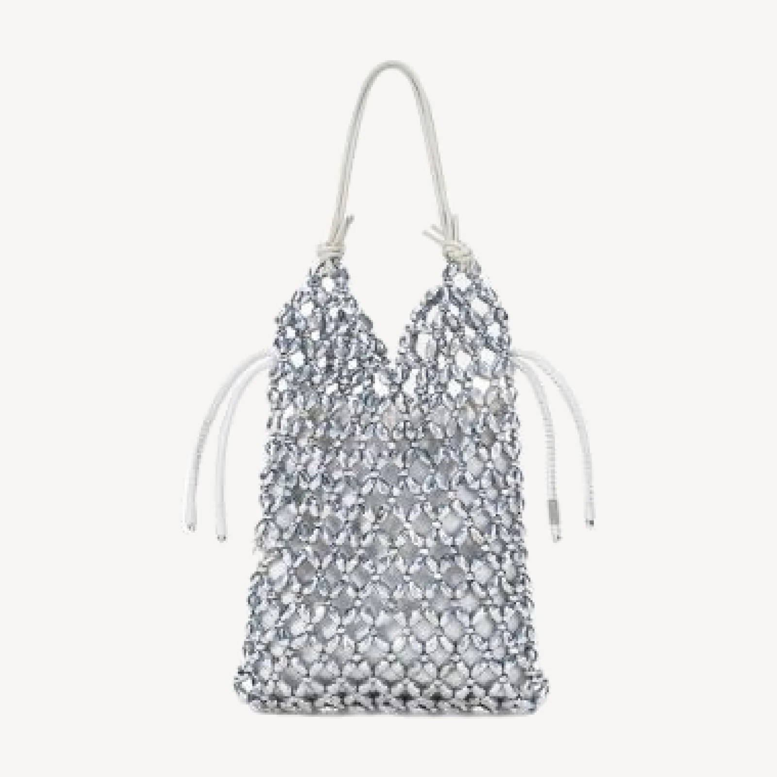 Staud Karla Crystal Beaded Bucket Bag