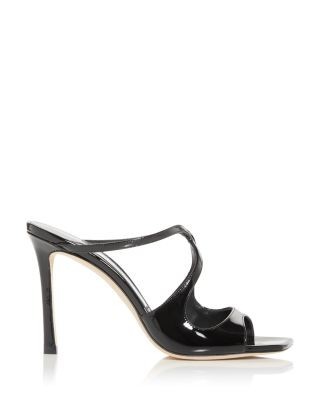 Jimmy Choo Women's Anise 95 Strappy High Heel Slide Sandals