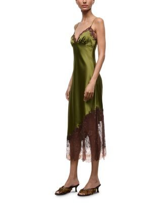 Staud Lara Silk Blend Dress
