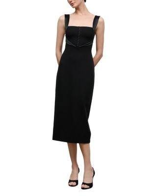 Staud Vienne Sleeveless Bodycon Dress