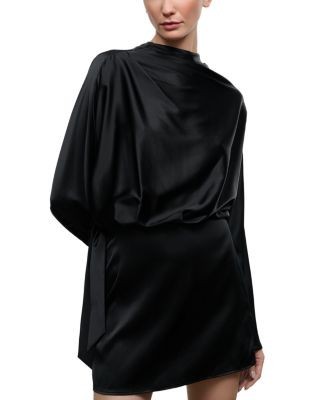 Staud Phoebe Silk Blend Mini Dress