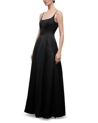 Staud Joy Satin Maxi Dress