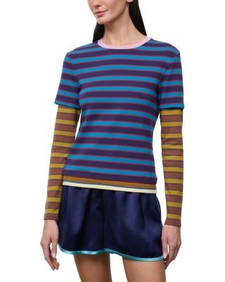 Staud Dillon Layered Look Tee