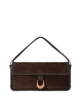 Staud Harlow Suede Messenger Bag