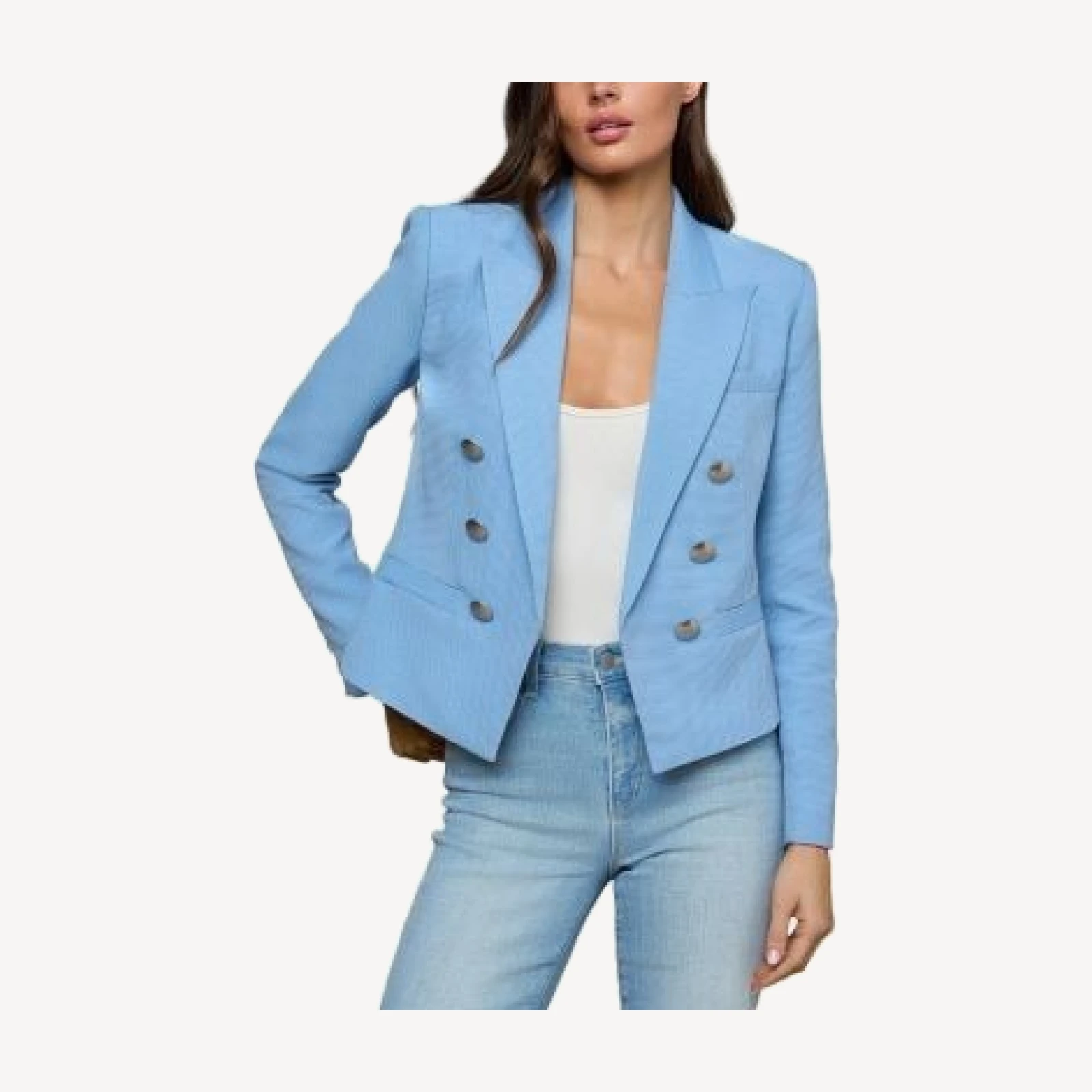 L'Agence Brooke Double Breasted Blazer