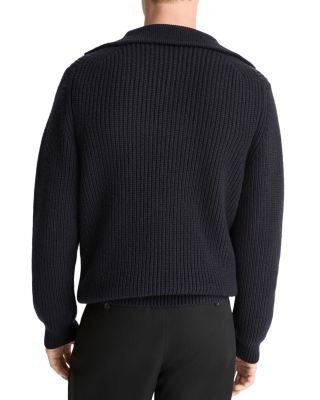 Vince Heirloom Shaker Quarter Zip Sweater