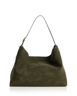 Vince Medium Suede Hobo Bag