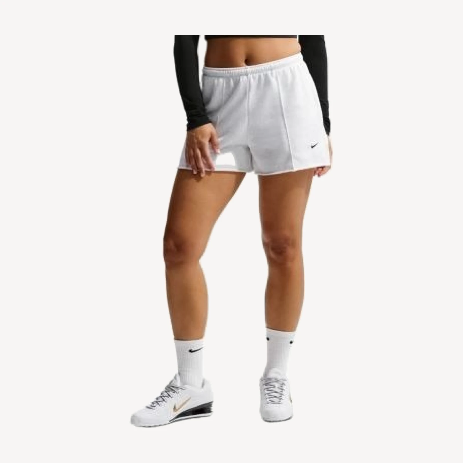 Nike Chill Terry Mid Rise French Terry Shorts
