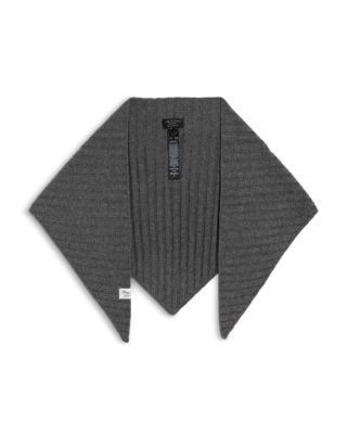 rag & bone Cassidy Triangle Ribbed Cashmere Scarf