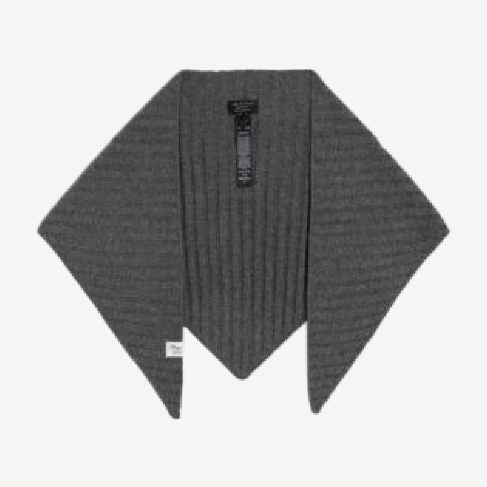 rag & bone Cassidy Triangle Ribbed Cashmere Scarf