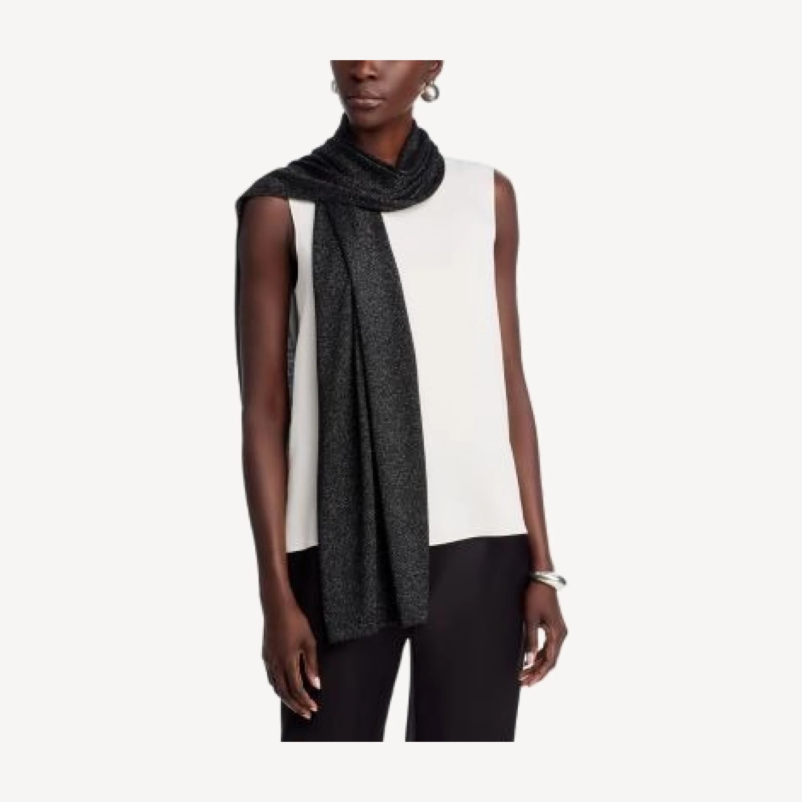 Bloomingdale's Wool Shimmer Scarf - Exclusive